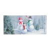 Evergreen Snowman Family Sassafras Indoor Outdoor Switch Doormat 1'10"x10" Multicolored - 2 of 4