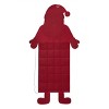Transpac Fabric 38.58 in. Multicolor Christmas Santa Calendar - 3 of 4