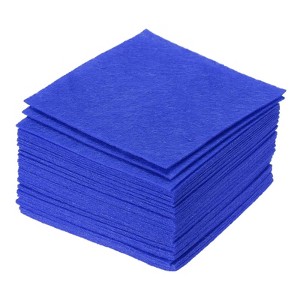 Unique Bargains Polyester Soft Home Handcrafts Project DIY Felt Fabric Sheets 42 Pcs - 1 of 4