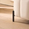 Sapphtopaz Velvet Storage Bench Upholstered Vanity Stool Storage Ottoman with Metal Leg Footstool End of Bed for Living Room, Bedroom, Entryway - 2 of 4