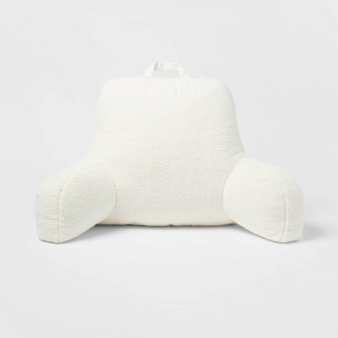 Faux Shearling Bed Rest Pillow Cream Room Essentials Target