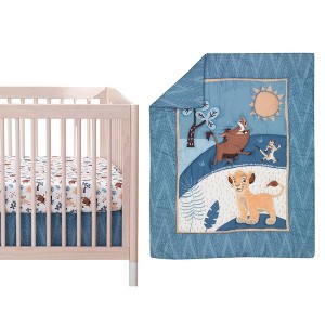 Disney Baby Lambs & Ivy Lion King Adventure Baby Crib Bedding Set - 3pc - 1 of 4