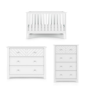 Child Craft Atwood Euro 3-Piece Nursery Set with 3-in-1 Convertible Crib, Dresser, and Chest - 1 of 4