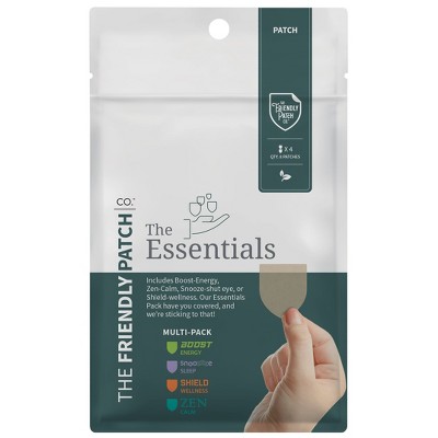The Friendly Patch Essentials 8 QTY Multipack- Sleep, Stress, Energy, Immune