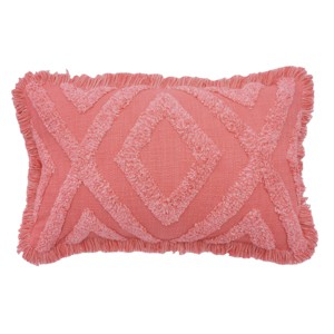 carol & frank Link Woven Tufted Cotton Decorative Throw Pillow - 1 of 4
