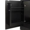 NicBex 30" Bathroom Storage Cabinet with Sink, Morden Bathroom Vanity, 1 Spacious Cabinet Door and 2 Drawers for Bathroom - 3 of 4