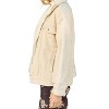 Women's Corduroy Mixed faux-shearling Jacket - mystree - 2 of 3