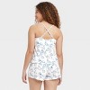 Women's Cloud Knit Tank Top and Shorts Pajama Set - Auden™ - 2 of 4