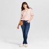 Women's Mid-Rise Curvy Skinny Jeans - Universal Thread™ - image 3 of 3