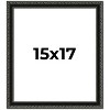 PosterPalooza | Antique Black Picture Frame - UV Acrylic, Foam Board Backing, Hanging Hardware - 2 of 4