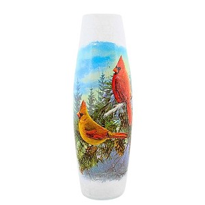 Stony Creek 11.75 In Winter Cardinals Pre-Lit Large Vase Chair Feeder Branches Novelty Sculpture Lights - 1 of 4
