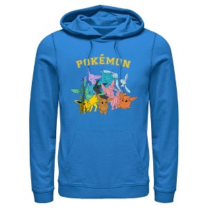 Men's Pokemon Eeveelutions Pull Over Hoodie - 1 of 4