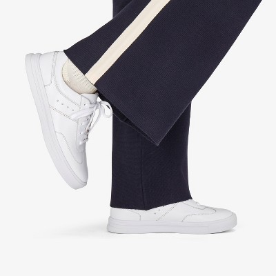 Женские кроссовки Clarks Womens Makea Court White Leather Sneakers 8.5 Medium — фото 2