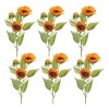 Fall Sunflower Spray (Set of 6) - 3 of 3