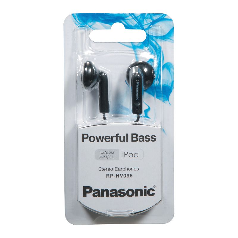 Panasonic® HV096 On-Ear Wired Stereo Earbuds, 5 of 6