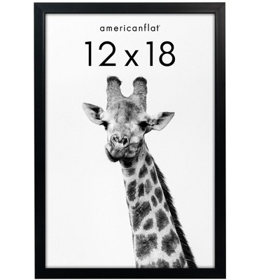 Americanflat Gallery-Style Picture Frame to Secure Artwork, Prints, and Photos