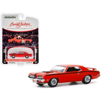 1970 Mercury Cougar Eliminator Orange with Black Stripes (Lot #1082) Barrett Jackson "Scottsdale Edition" Series 1/64 Diecast Model Car by Greenlight