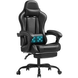 LACOO 2024 Ergonomic Gaming Chair with Massage ang Footrest - 1 of 4