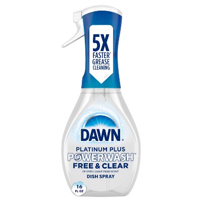 Dawn Platinum Powerwash Spray Starter Kit - Free & Clear - 16 fl oz