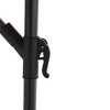 Sapphtopaz 10Ft Outdoor Umbrella Waterproof Sun Shades Cantilever Umbrellas with Crank and Cross Base for Garden, Pool, Backyard, Patio - 3 of 4