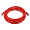 Monoprice Cat6 Ethernet Patch Cable - 14 Feet - Red | Network Internet Cord - RJ45, Stranded, 550Mhz, UTP, Pure Bare Copper Wire, Crossover, 24AWG - 4 of 4