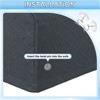 Unique Bargains Non Slip Scratch Resistant Soft Armchair Slipcovers with Twist Pins 2 Pcs - 3 of 4