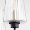 Quorum Lighting Dalia 5 - Light Chandelier in  Noir/Aged Brass - 2 of 2