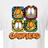 Women's - Garfield - Garfield Pixel Faces Cropped Graphic T-Shirt - 2 of 4