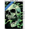 Trends International FlyLand Designs - Green Smoky Skull Unframed Wall Poster Prints - 3 of 4
