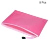 Unique Bargains Waterproof Cloth Zipper Home Office Travel File Bags 5 Pcs - 3 of 4