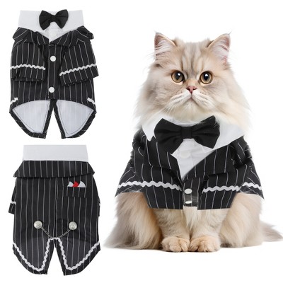 Unique Bargains Cat Apparel Black 1 Pc