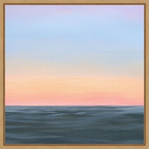 Amanti Art Sunrise Swim II by Grace Popp Framed Canvas Wall Art - 1 of 4