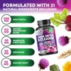 Liver Cleanse Detox Repair - 1104mg Milk Thistle Dandelion Support Supplement - 60 Capsules;120 Capsules;180 Capsules;240 Capsules - 3 of 4