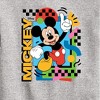 Boys' - Disney - Mickey 90s Nostalgia Graphic Long Sleeve Fleece Sweatshirt - 2 of 4