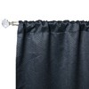 Modern Geometric Waves Room Darkening Semi-Blackout Curtains, Set of 2 by Blue Nile Mills - 2 of 4