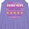 Girls' - Barbie - Barbie News Weather Forecast Sun! Everyday Graphic Sleeveless Aline Dress - 2 of 3