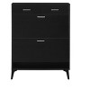TIRAMISUBEST Black Shoe Cabinet with Flip Drawers - Free Standing Entryway Organizer for Hallway, Bedroom & Closet (Large Capacity, Modern Design) - 4 of 4