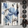 Americanflat 71" x 74" Shower Curtain, Blissful Blue by PI Creative Art - 4 of 4