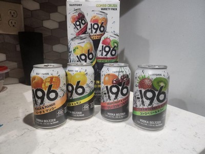 196 Combo Crush Variety Pack RTD Vodka - 8pk/355ml Cans : Target