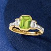Ross-Simons 1.40 Carat Peridot Ring With .71 ct. t.w. Lab-Grown Diamonds in 14kt Yellow Gold - 4 of 4