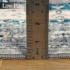 Rugs for Living Room Washable Rug Anti-Slip Low Pile Thin Rugs for Bedroom Vintage Floral Accent Carpet Oriental Distressed Floor - 4 of 4