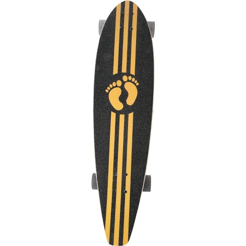 Hang Ten 36 Cruiser Skateboard- Gold Feet