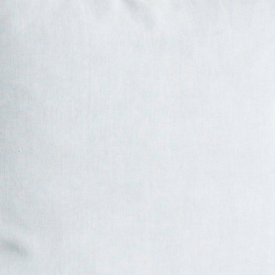 Modern Fringed Linen Down-Filled Throw Pillow in Blue & Gray