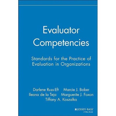 Evaluator Competencies - (Research Methods for the Social Sciences) by  Darlene F Russ-Eft & Marcie J Bober & Ileana de la Teja (Hardcover)