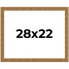 PosterPalooza | Sculpted Black Picture Frame - UV Acrylic, Backing Board, Hanging Hardware Included - 2 of 4