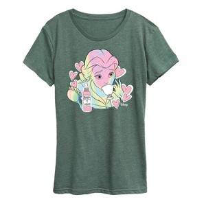 Women's - Disney - Belle Gets Beautiful Short Sleeve Graphic T-Shirt - 1 of 4