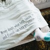 Pavilion Gift Company - Never Doubt - 50" x 60" Travel Blanket with Carry Case - Throw Blankets - 3 of 4