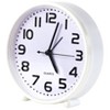 The Lakeside Collection White Desk Top Clock with Oversized Numbers - 2 of 3