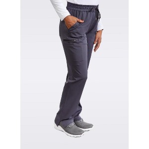 Moxie Scrubs Catherine Petite Scrub Pants for Women – Slim Fit Nursing Uniform Pants with Stretch, Soft Fabric, and Drawstring Waist - 1 of 4