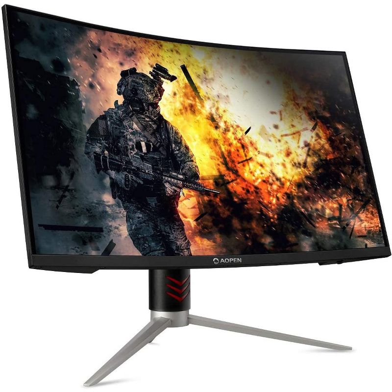Acer AOPEN 27HC2R 27" Curved Gaming Monitor 1920x1080 16:9 4ms AMD FreeSync - Manufacturer Refurbished, 3 of 6